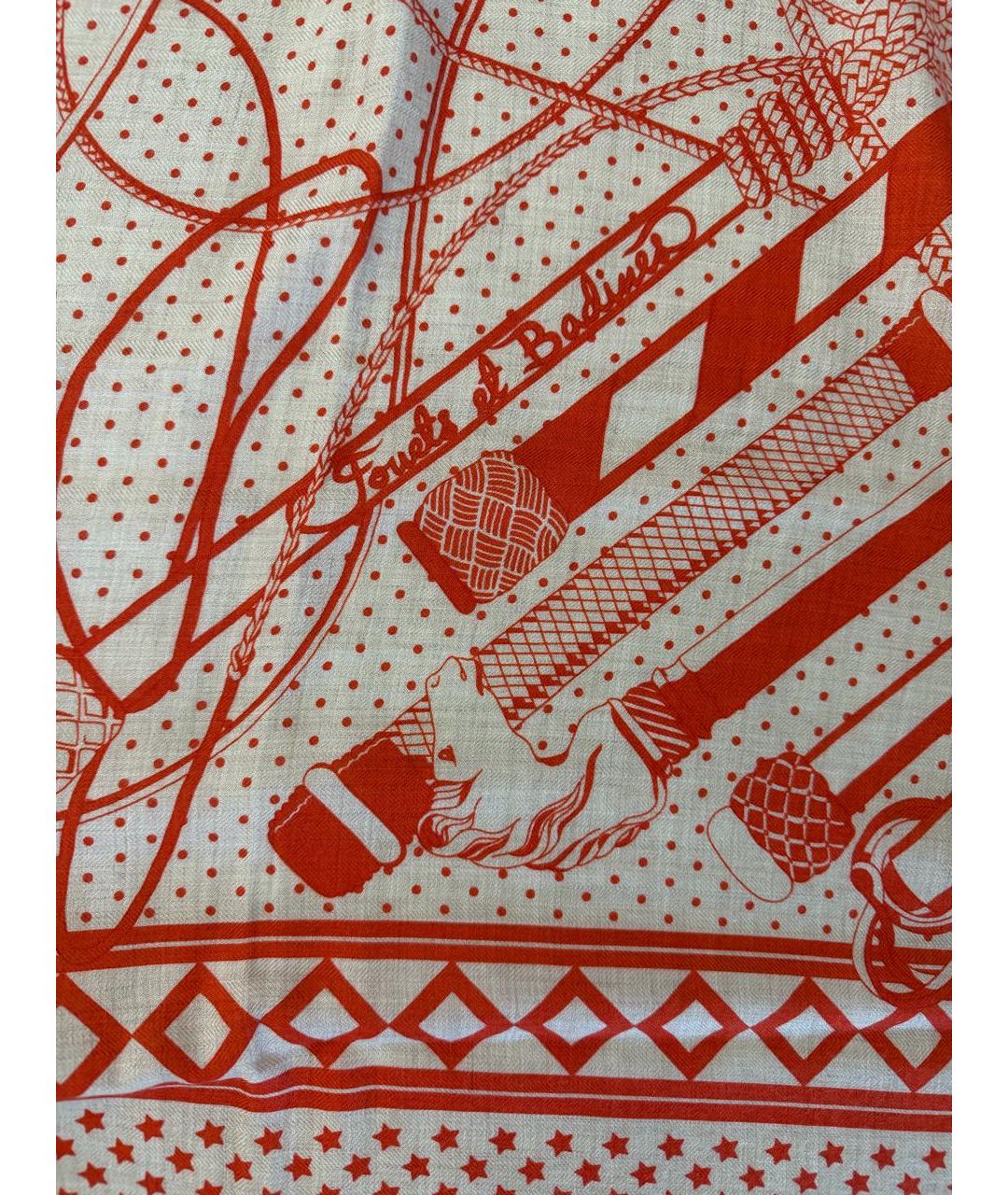 HERMES Мульти кашемировый платок, фото 4