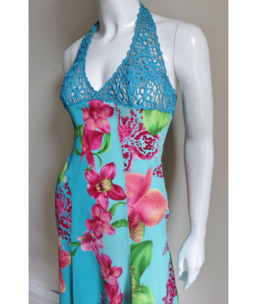 VERSACE Шелковое коктейльное платье, фото 5