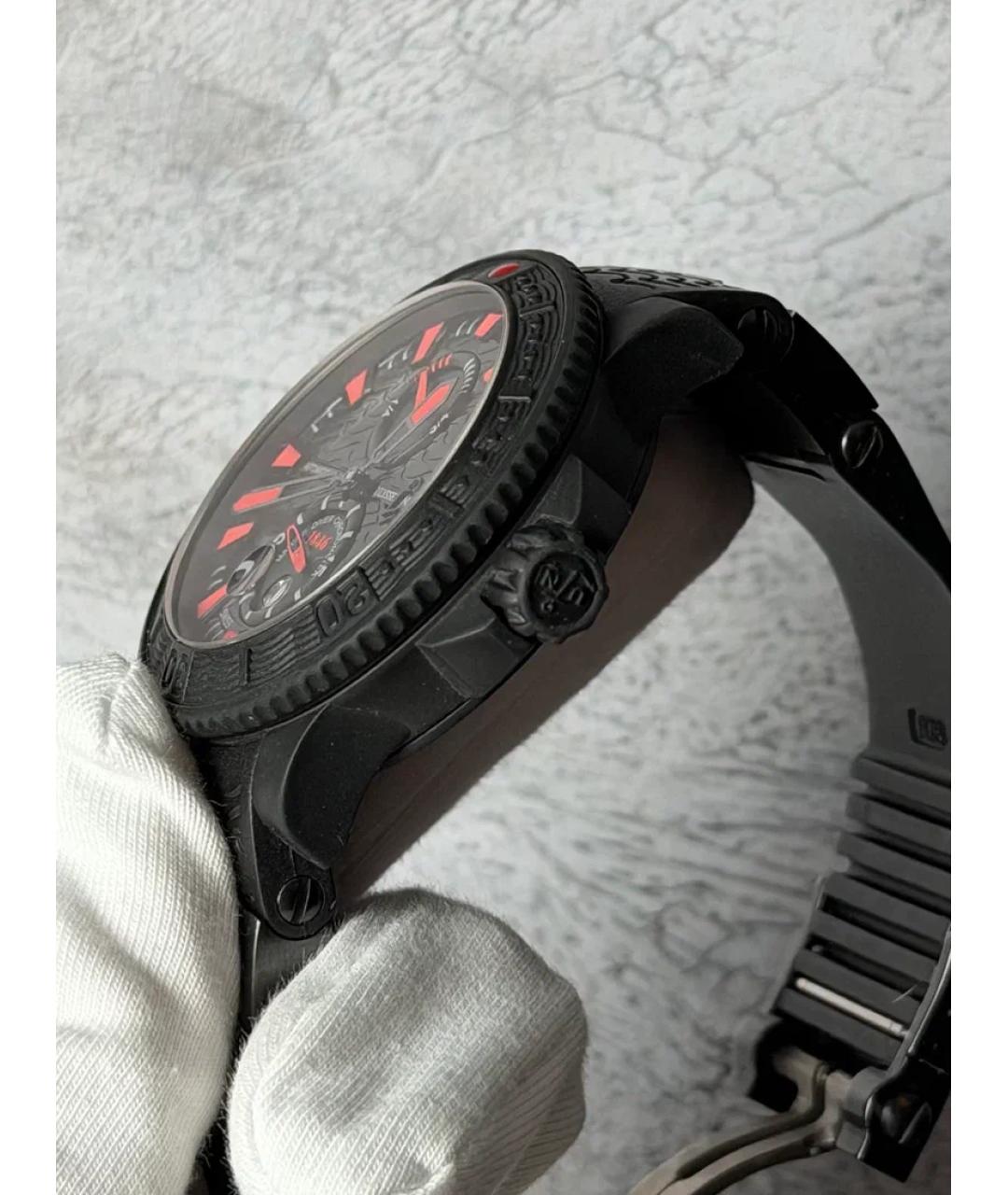 Ulysse Nardin Черные стальные часы, фото 3