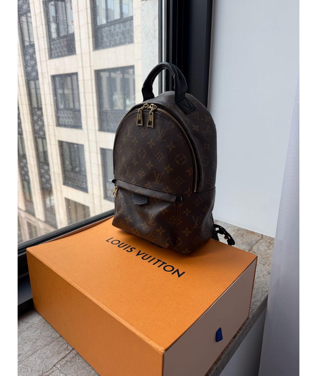 LOUIS VUITTON Коричневый рюкзак, фото 2