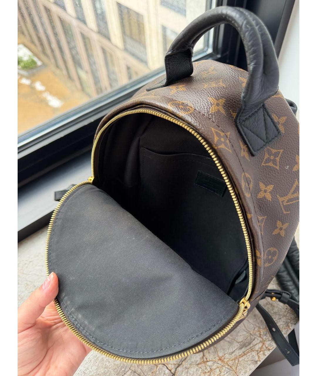 LOUIS VUITTON Коричневый рюкзак, фото 4