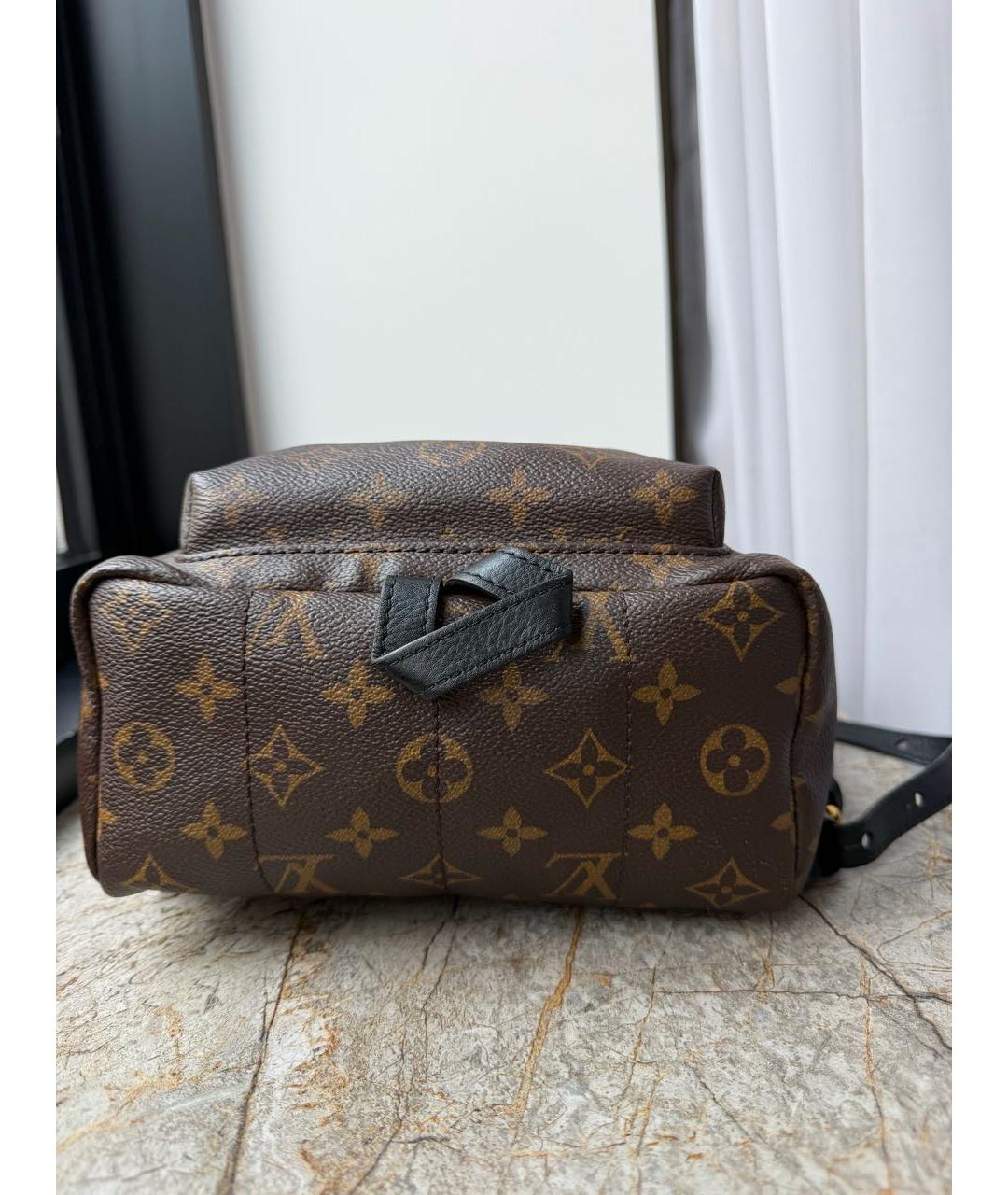 LOUIS VUITTON Коричневый рюкзак, фото 5