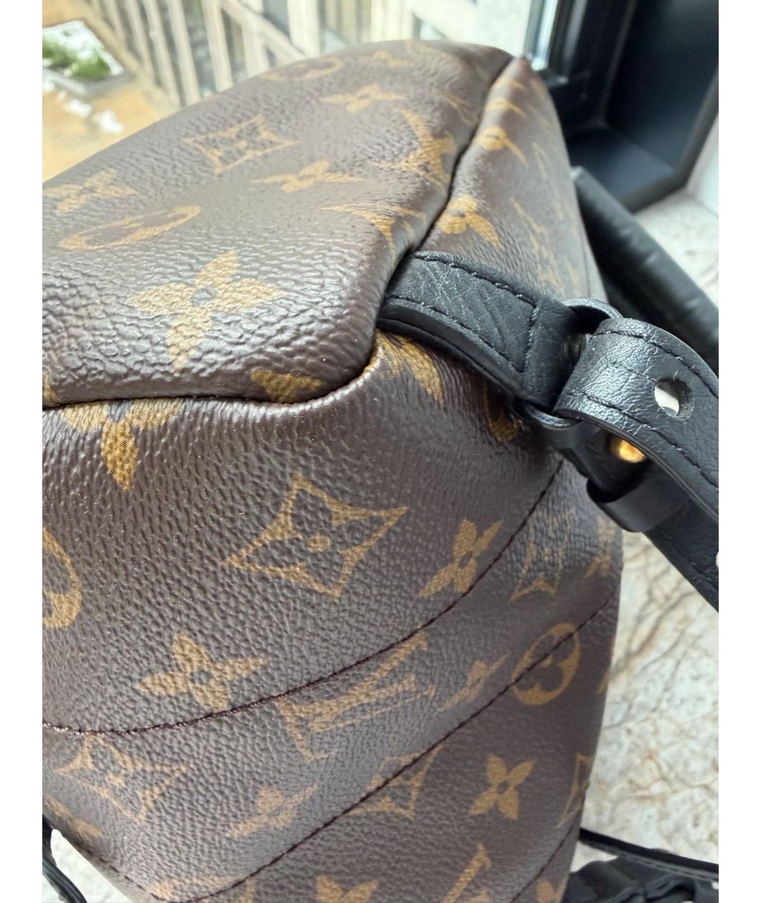 LOUIS VUITTON Коричневый рюкзак, фото 6