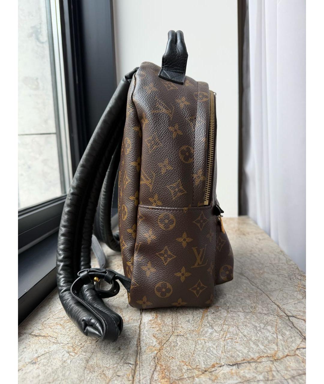 LOUIS VUITTON Коричневый рюкзак, фото 7