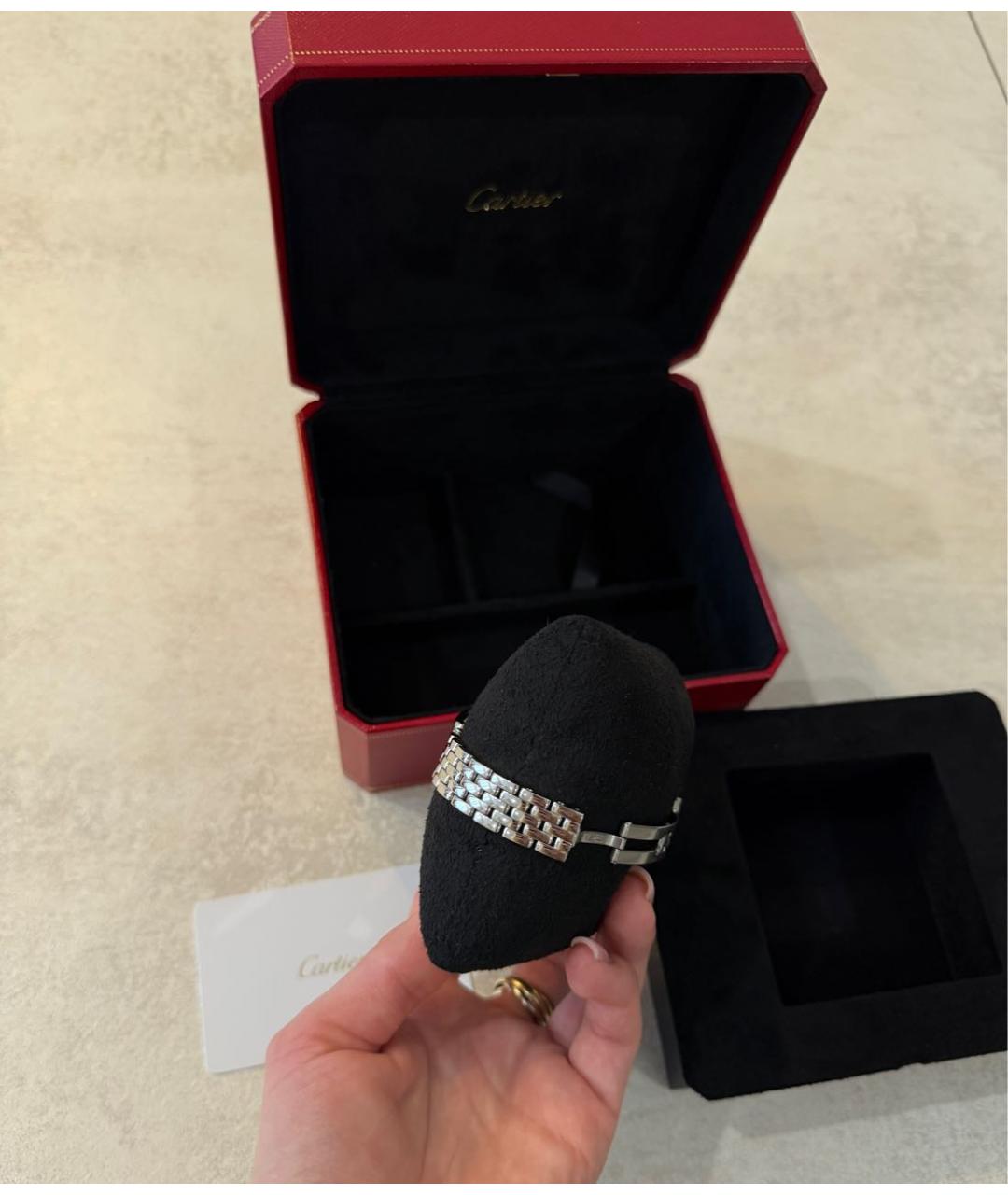 CARTIER Серебряные часы, фото 3