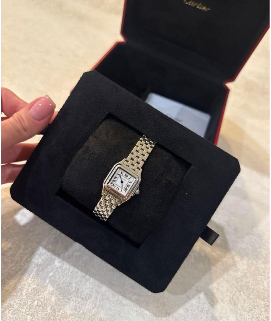 CARTIER Серебряные часы, фото 2