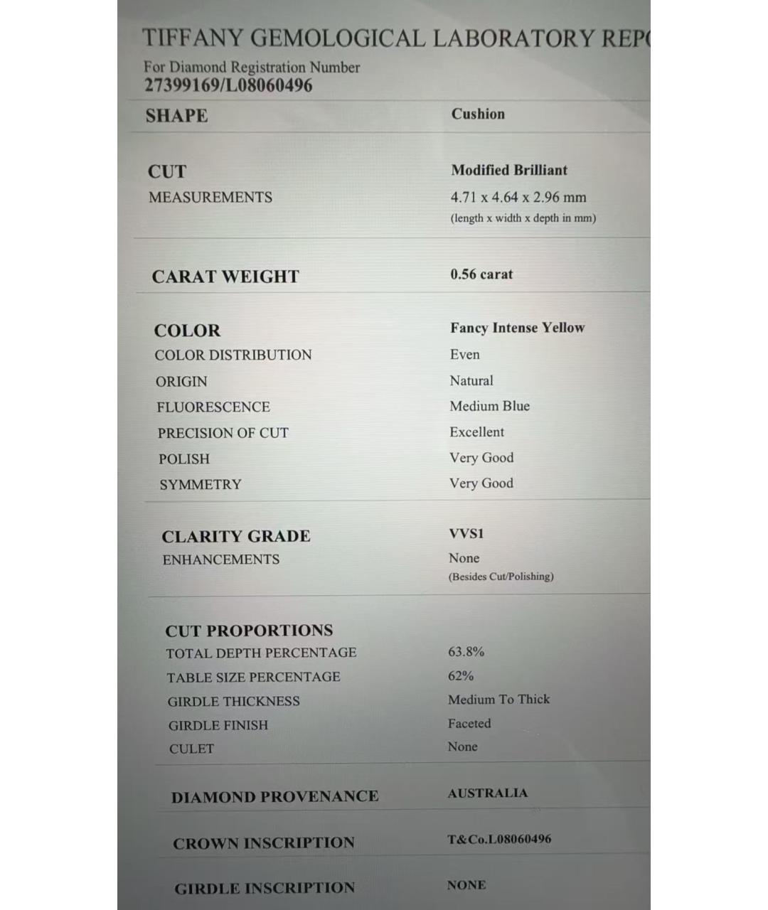 TIFFANY&CO Золотое колье из желтого золота, фото 4