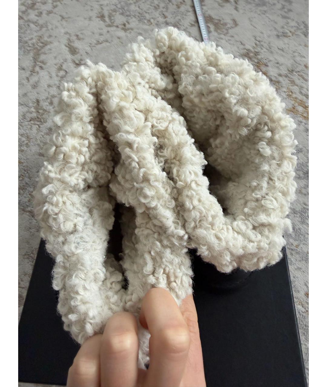 CHANEL Черные кожаные ботинки, фото 7