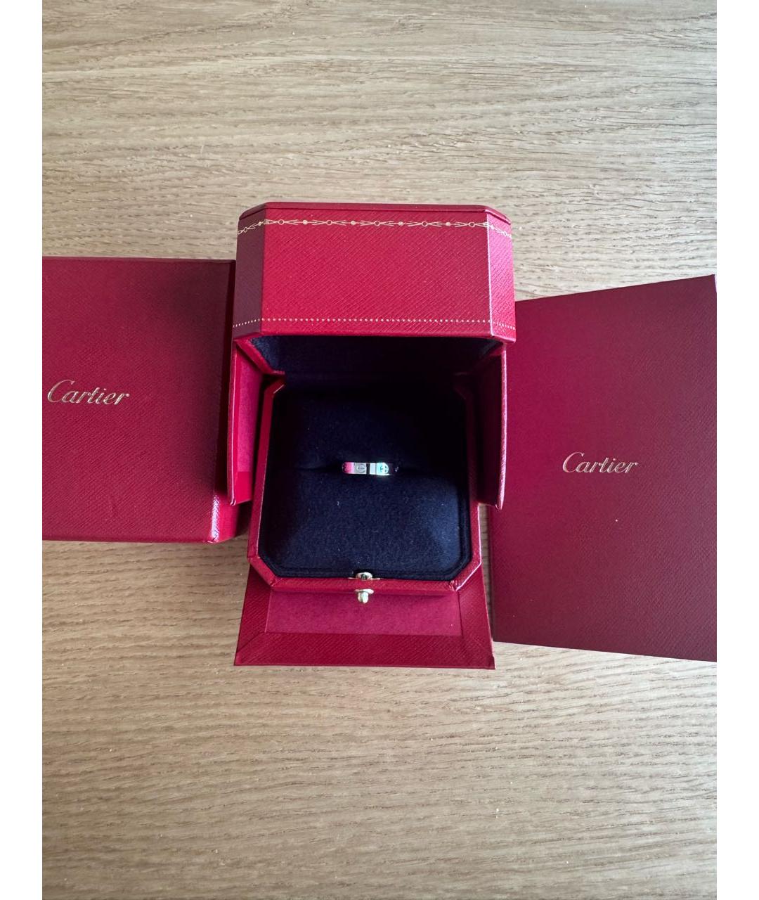 CARTIER Серебряное кольцо из белого золота, фото 2
