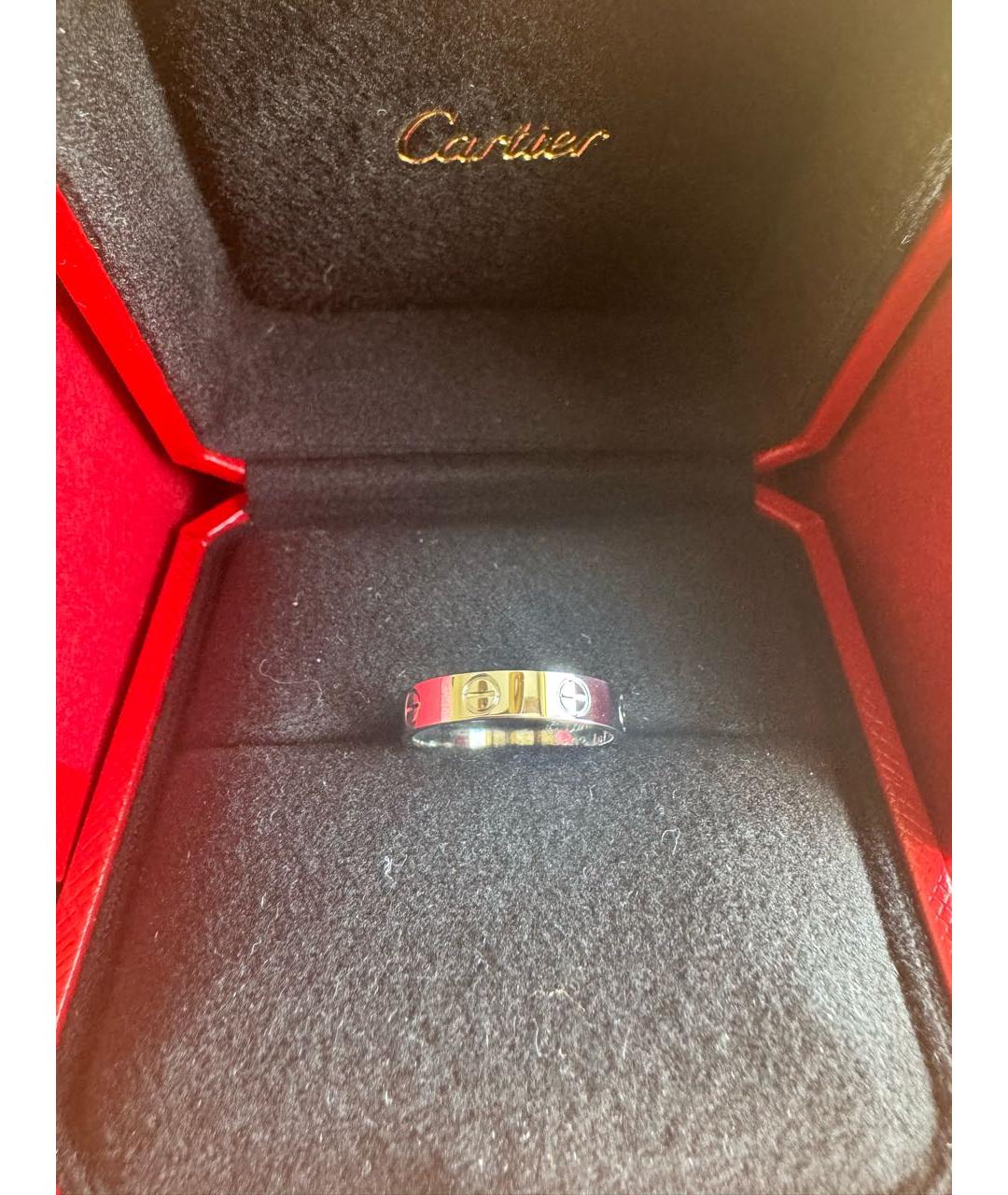 CARTIER Серебряное кольцо из белого золота, фото 3