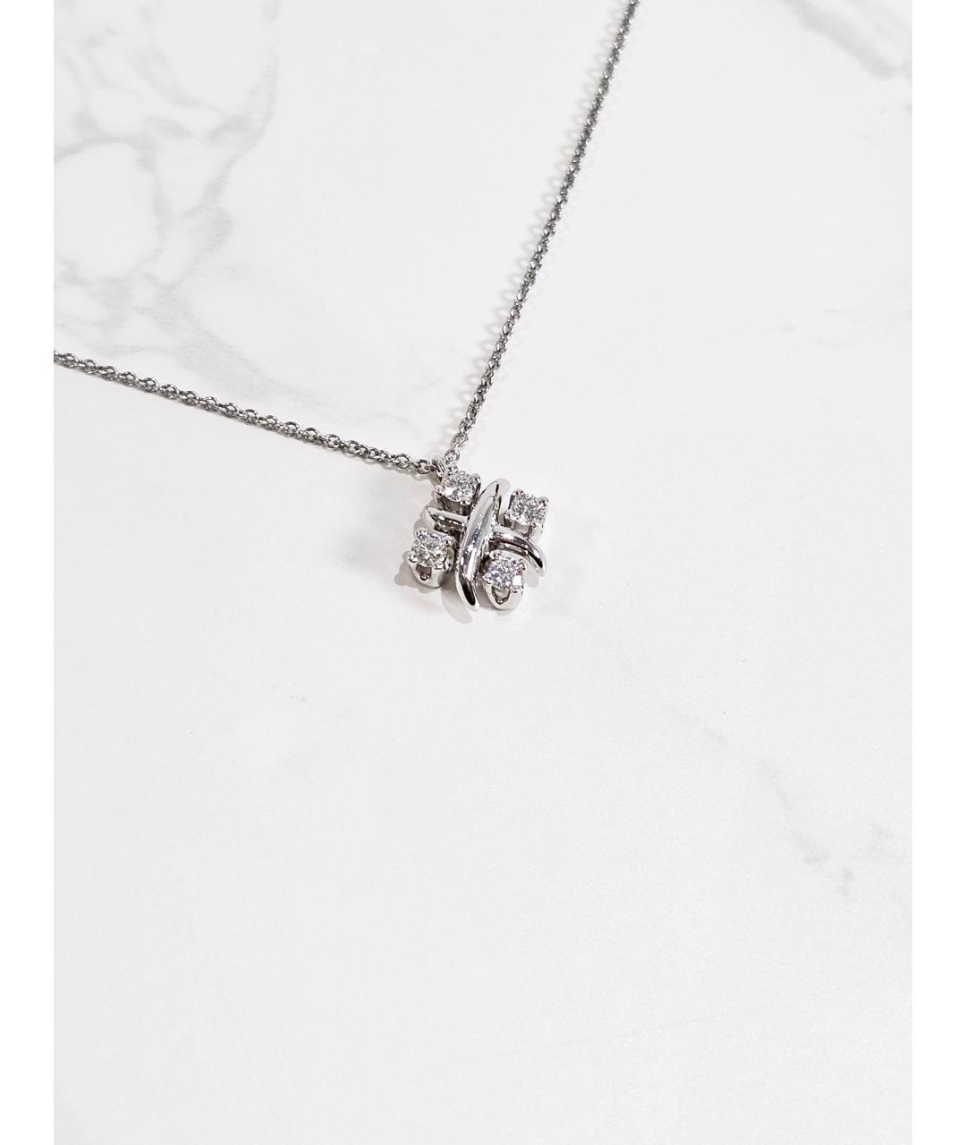 TIFFANY&CO Серебряное платиновое колье, фото 3