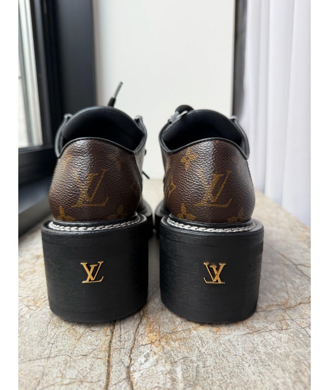 LOUIS VUITTON Коричневые брогги и оксфорды, фото 4