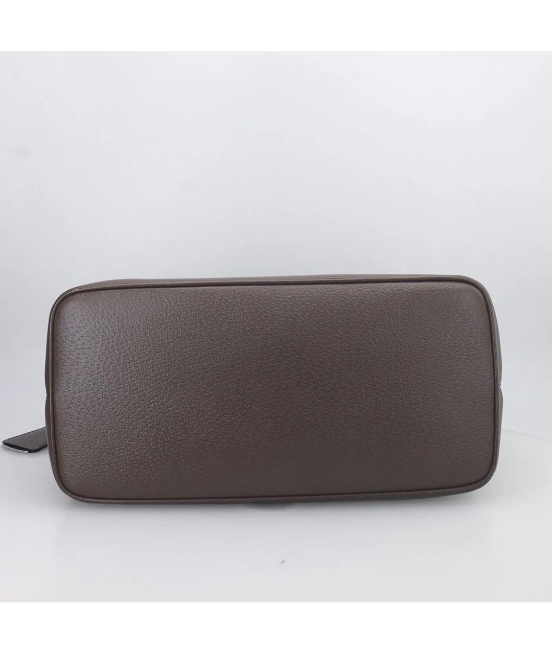 GUCCI Коричневая сумка тоут, фото 5