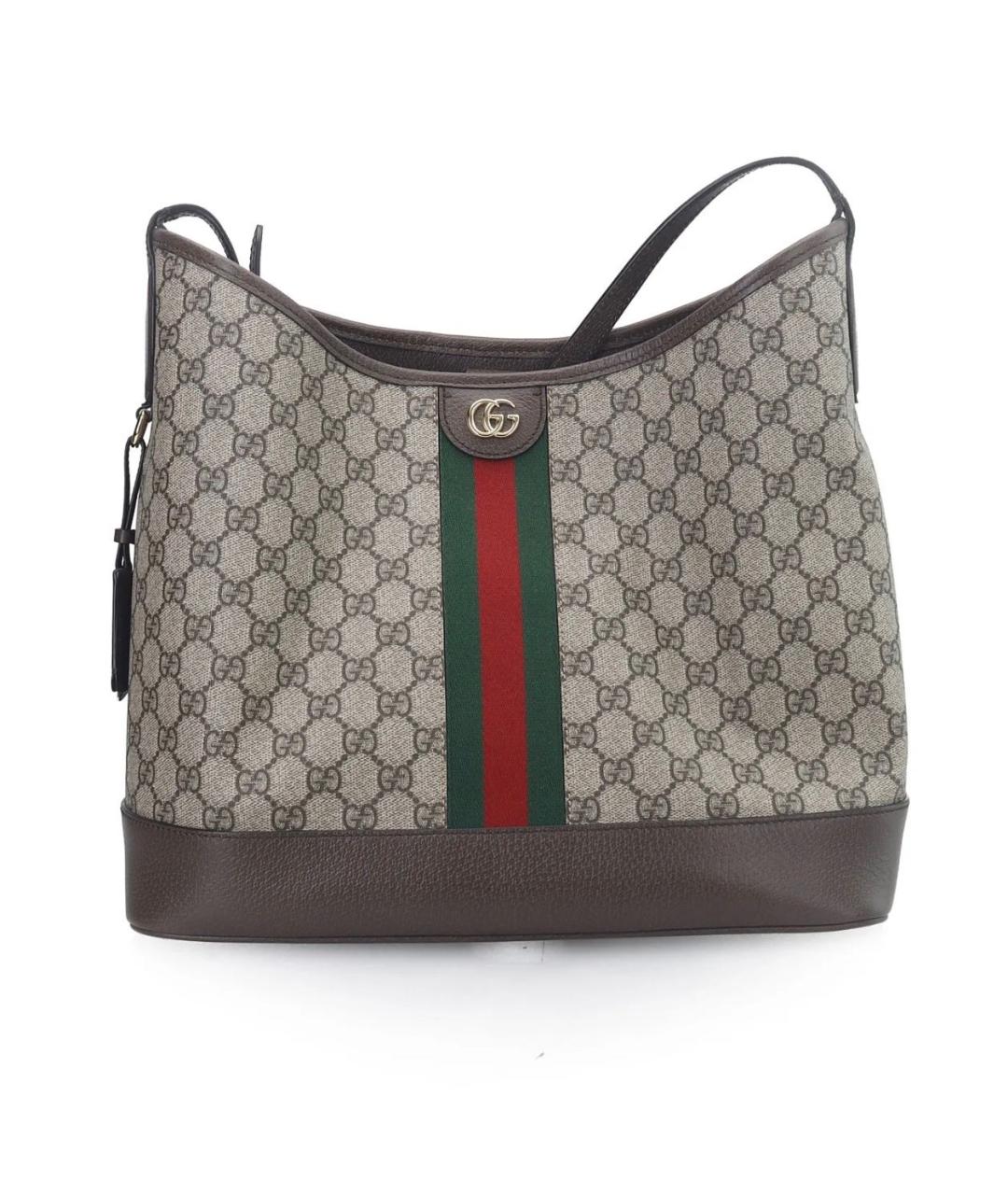 GUCCI Коричневая сумка тоут, фото 9