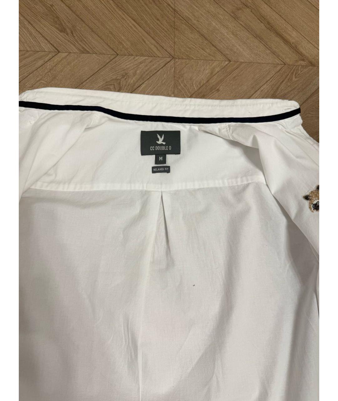 DOUBLET Белая хлопковая кэжуал рубашка, фото 3