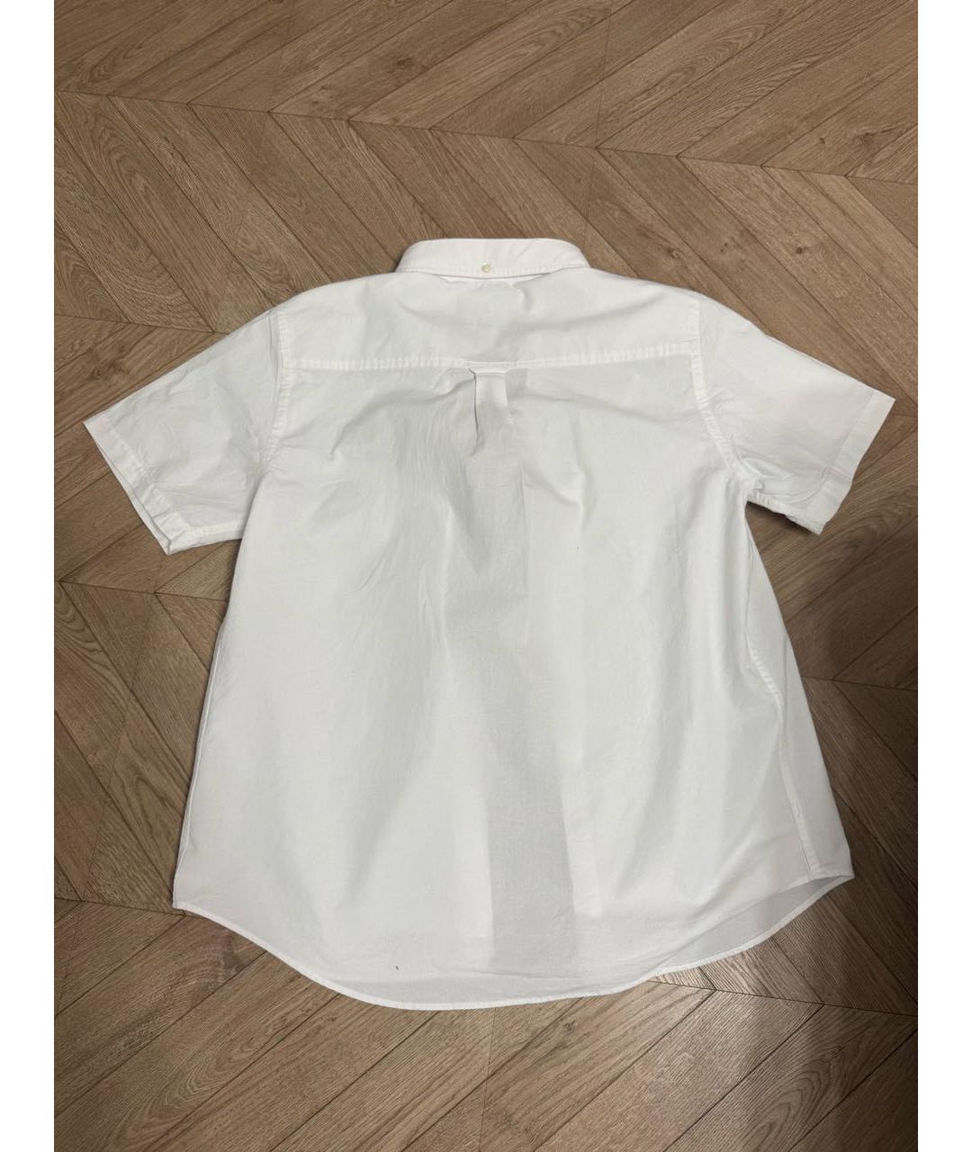 DOUBLET Белая хлопковая кэжуал рубашка, фото 2