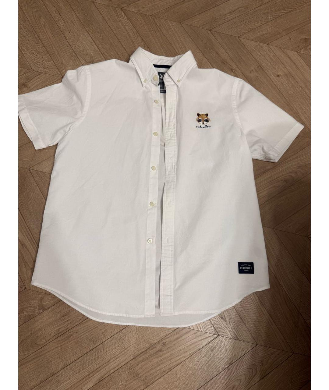 DOUBLET Белая хлопковая кэжуал рубашка, фото 5