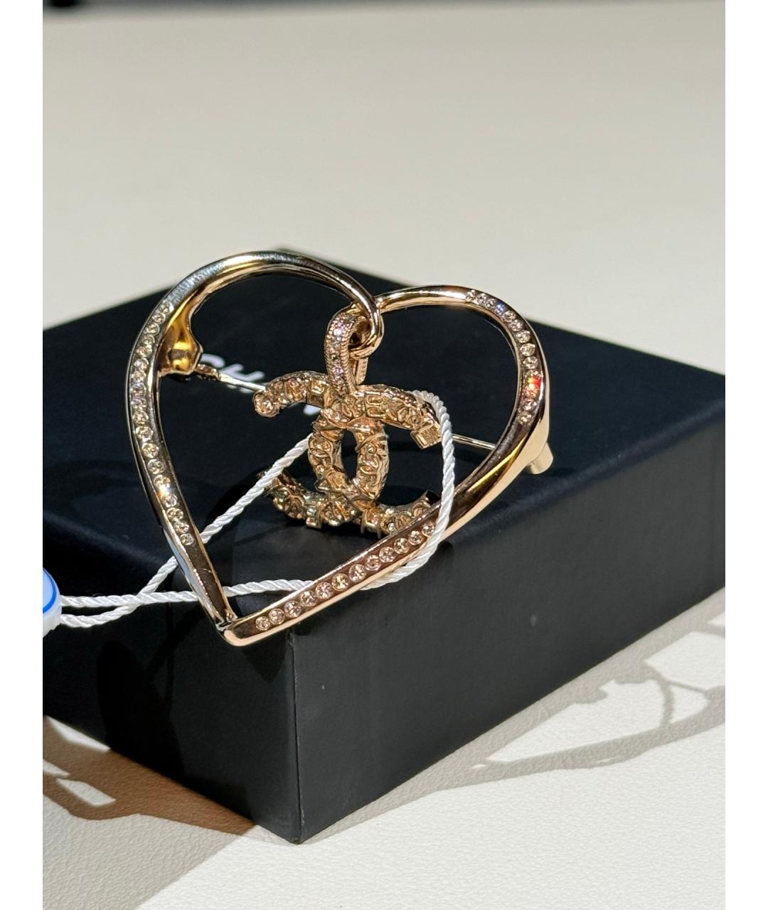 CHANEL Золотая булавка / брошь, фото 4