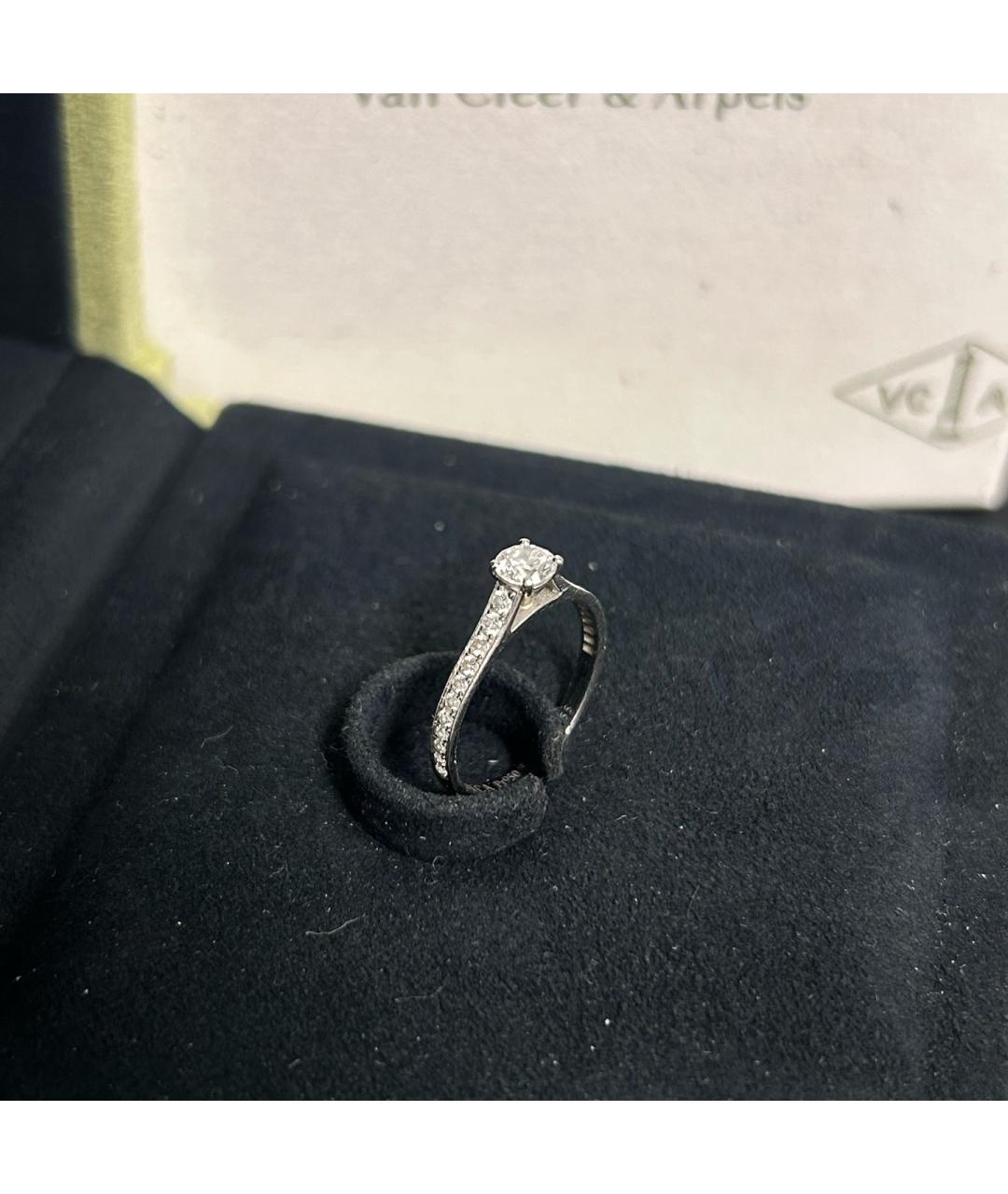 VAN CLEEF & ARPELS Серебряное платиновое кольцо, фото 5