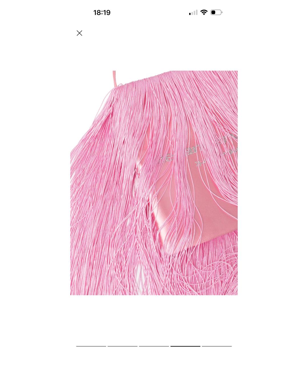 ALEXANDER WANG Розовая сумка через плечо, фото 7