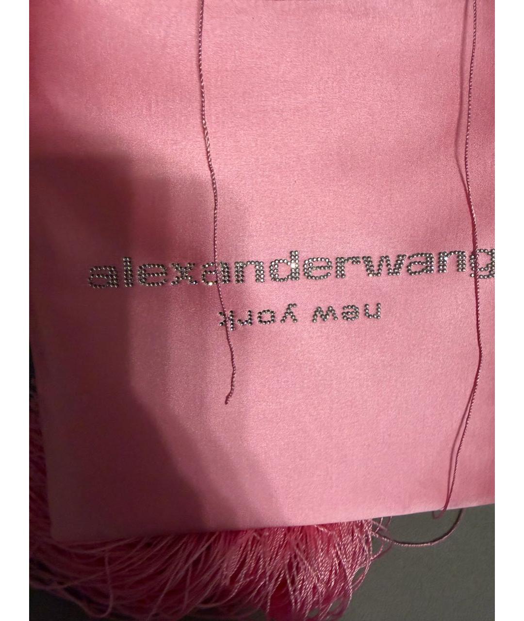 ALEXANDER WANG Розовая сумка через плечо, фото 4