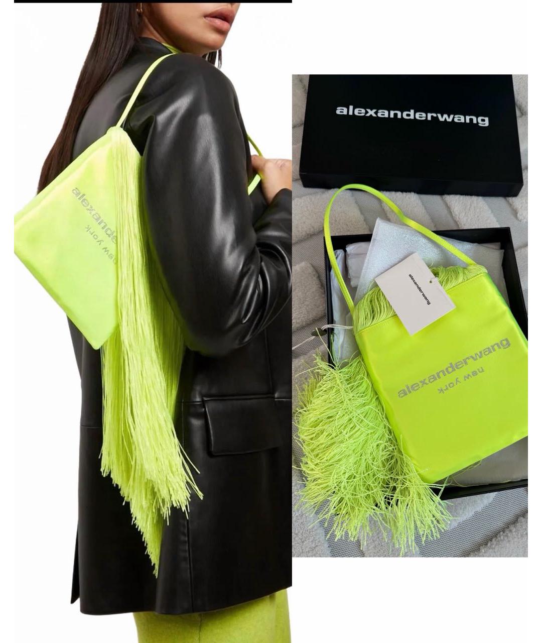 ALEXANDER WANG Розовая сумка через плечо, фото 6