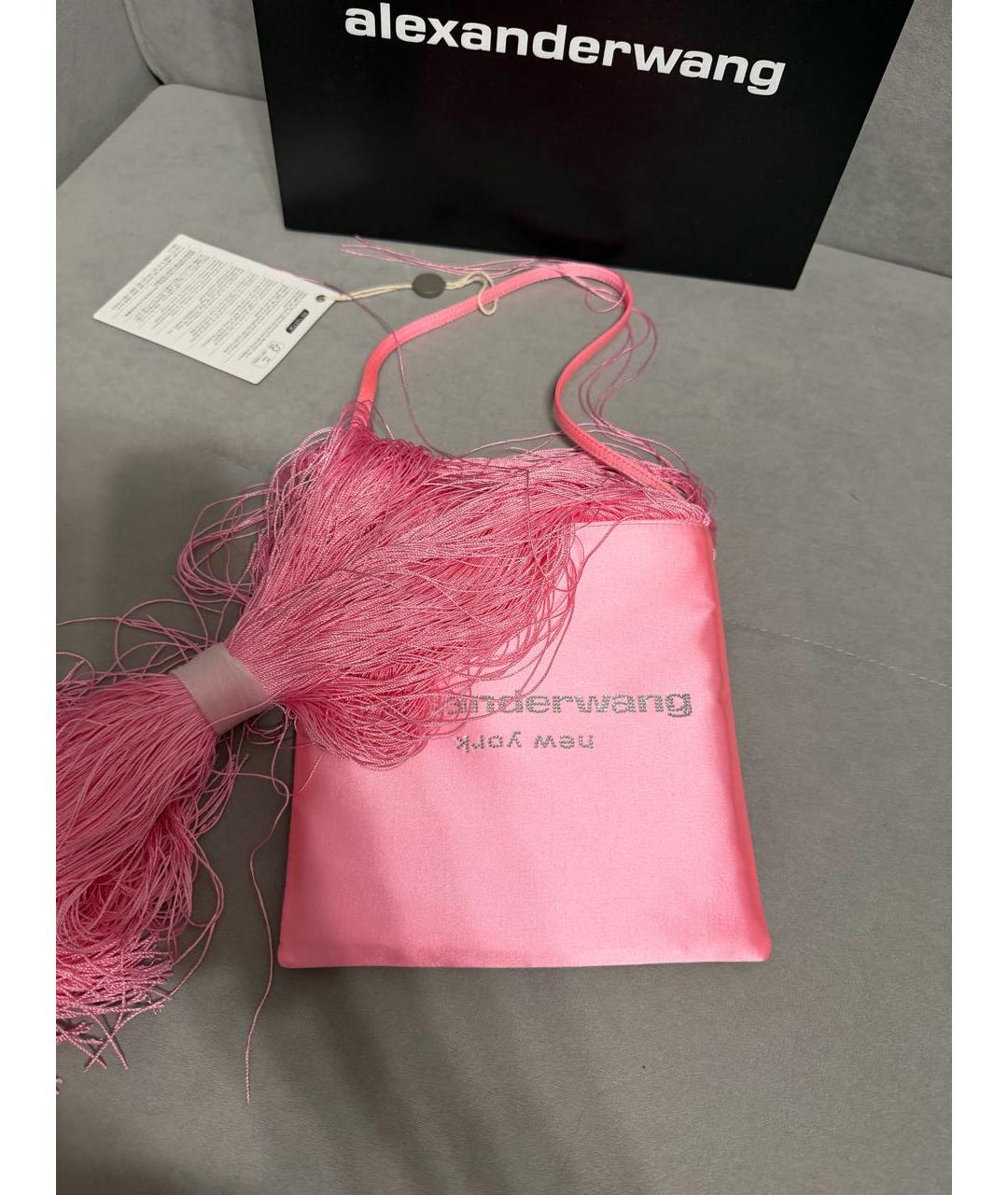 ALEXANDER WANG Розовая сумка через плечо, фото 5