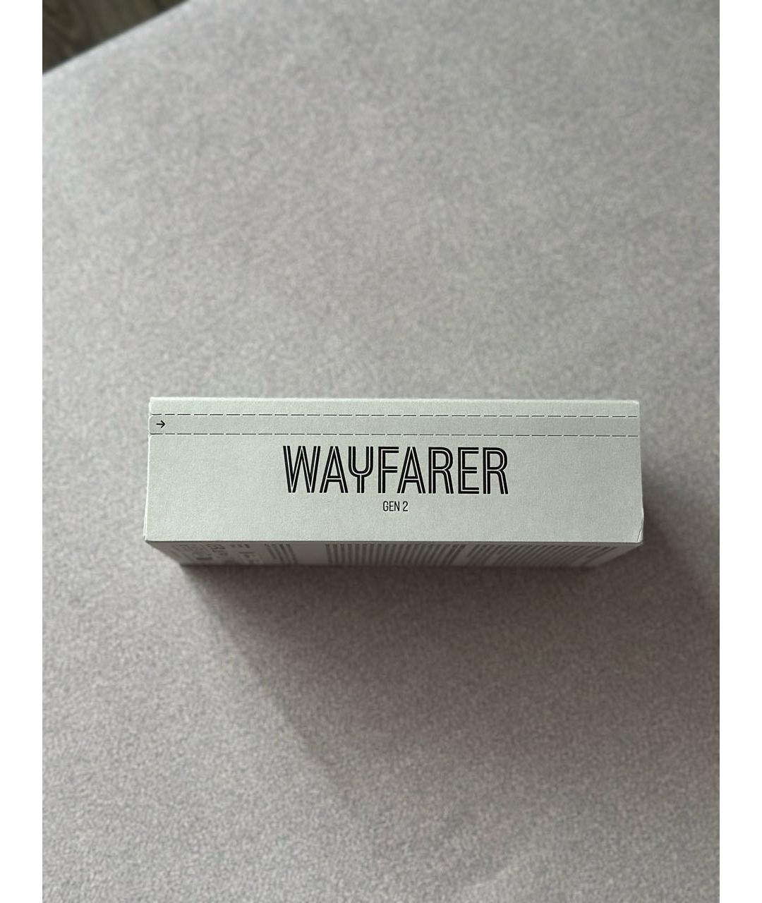 RAY BAN Черные пластиковые солнцезащитные очки, фото 3