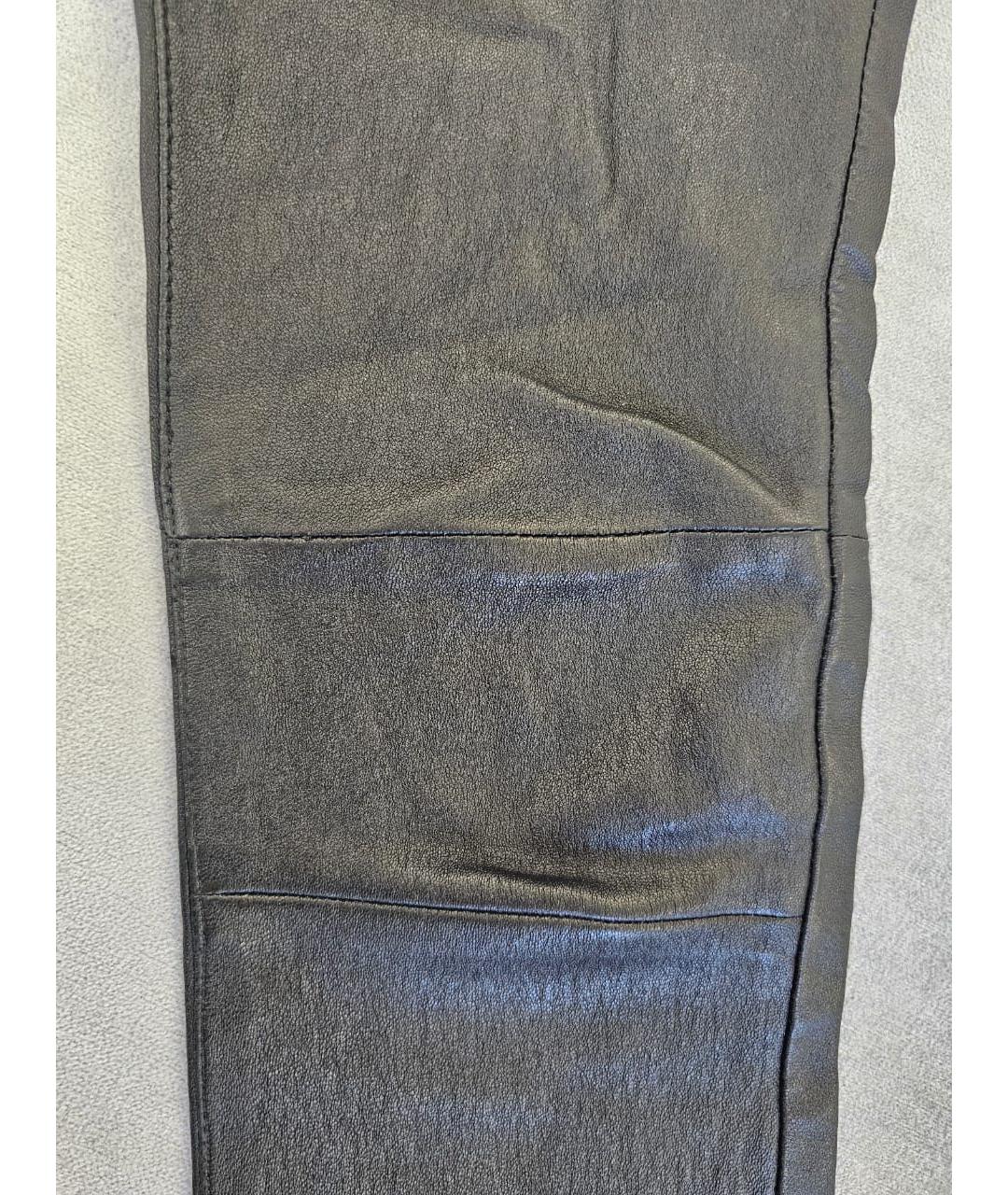 SAINT LAURENT Черные брюки узкие, фото 5