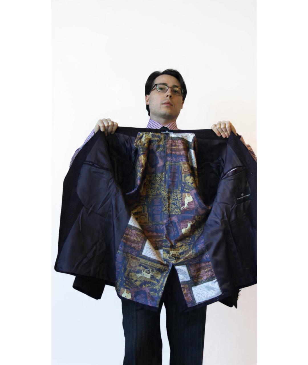 ERMENEGILDO ZEGNA XXX Бордовый шерстяной пиджак, фото 6