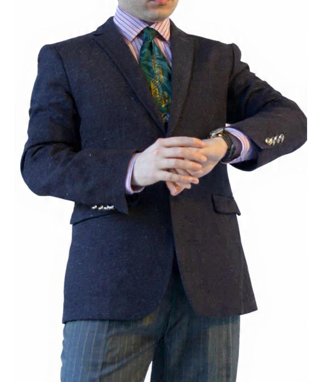 ERMENEGILDO ZEGNA XXX Бордовый шерстяной пиджак, фото 10