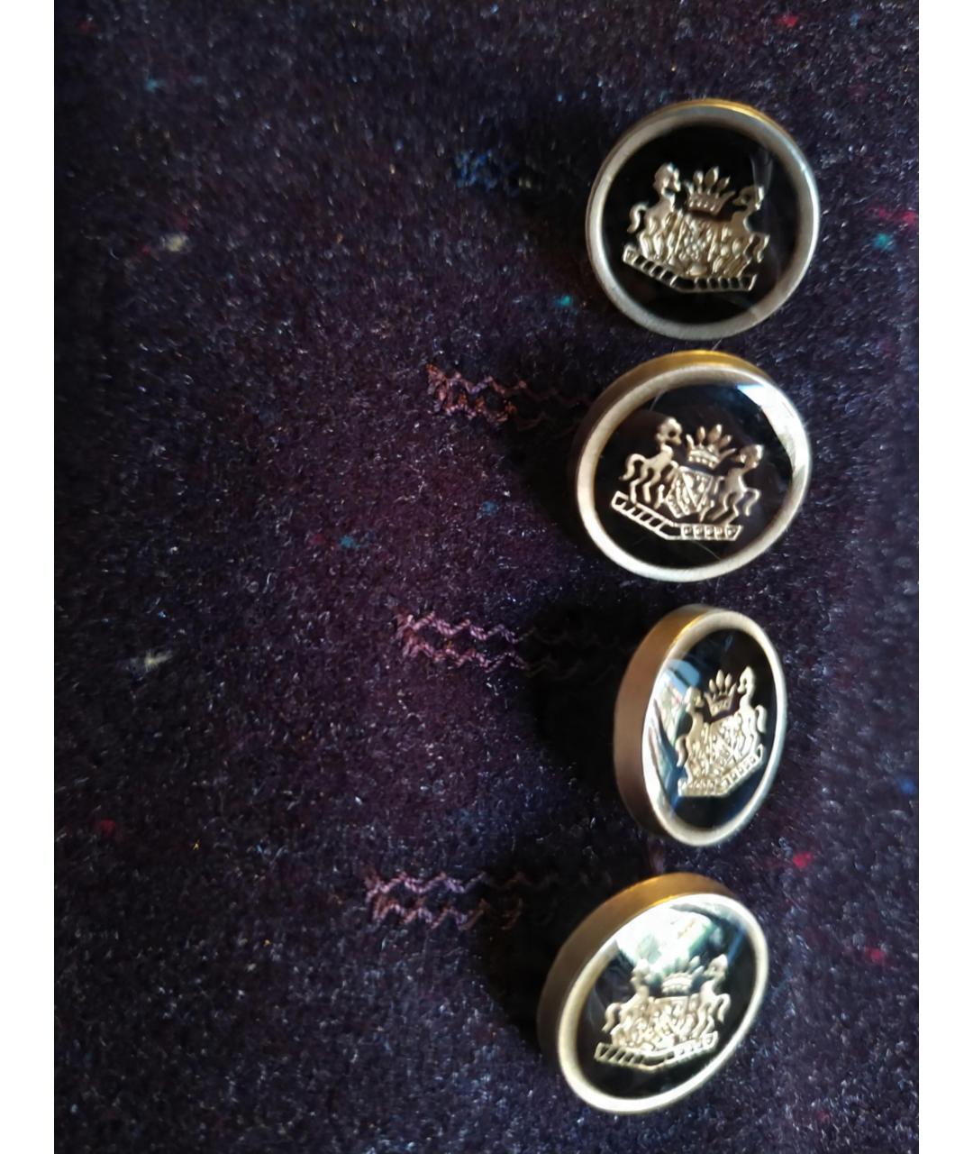 ERMENEGILDO ZEGNA XXX Бордовый шерстяной пиджак, фото 7