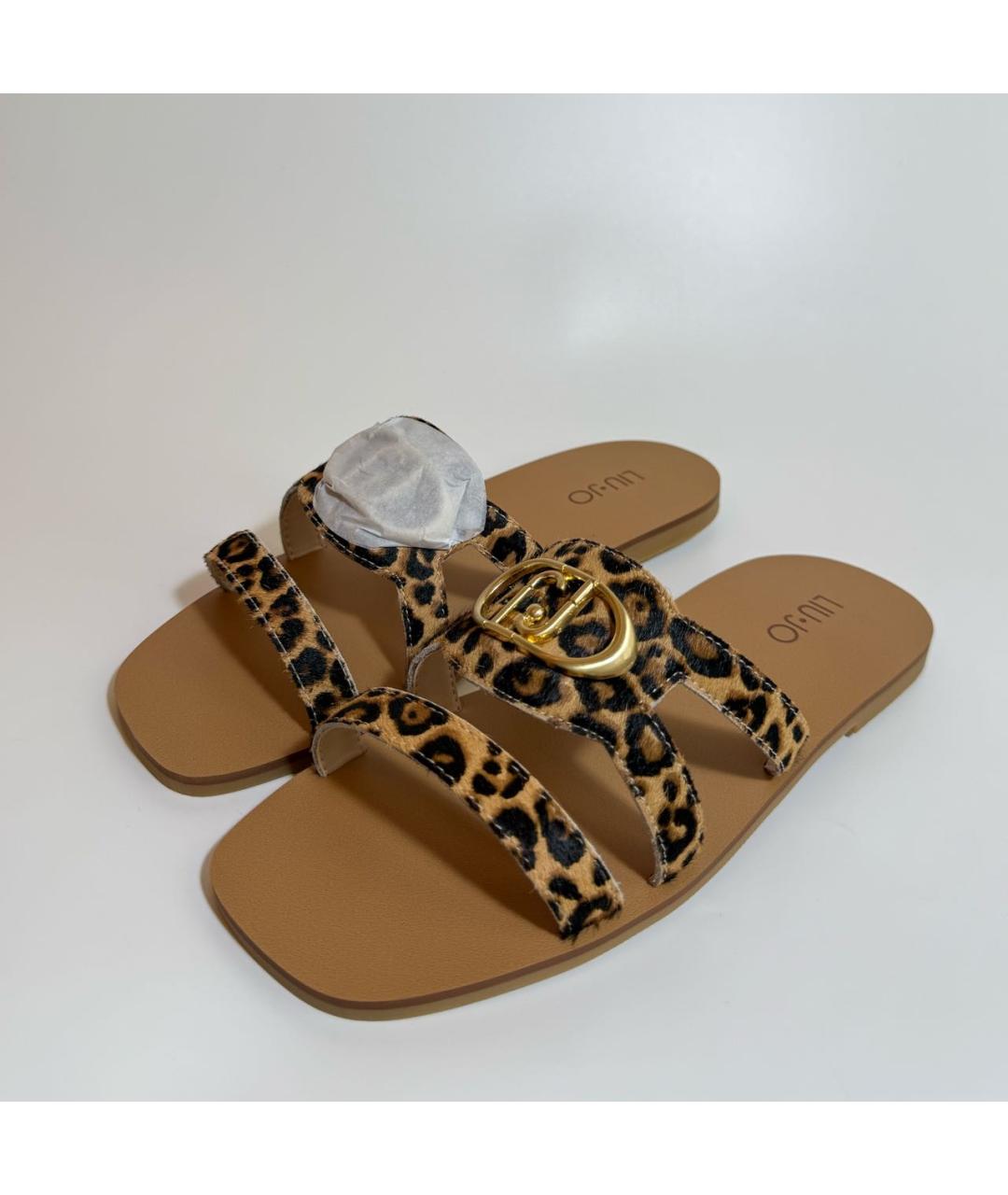 LIU JO Коричневые шлепанцы, фото 2