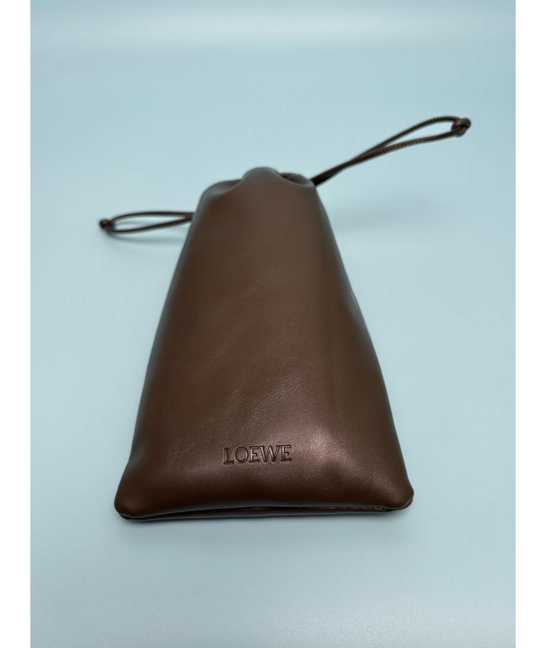 LOEWE Синие металлические солнцезащитные очки, фото 5