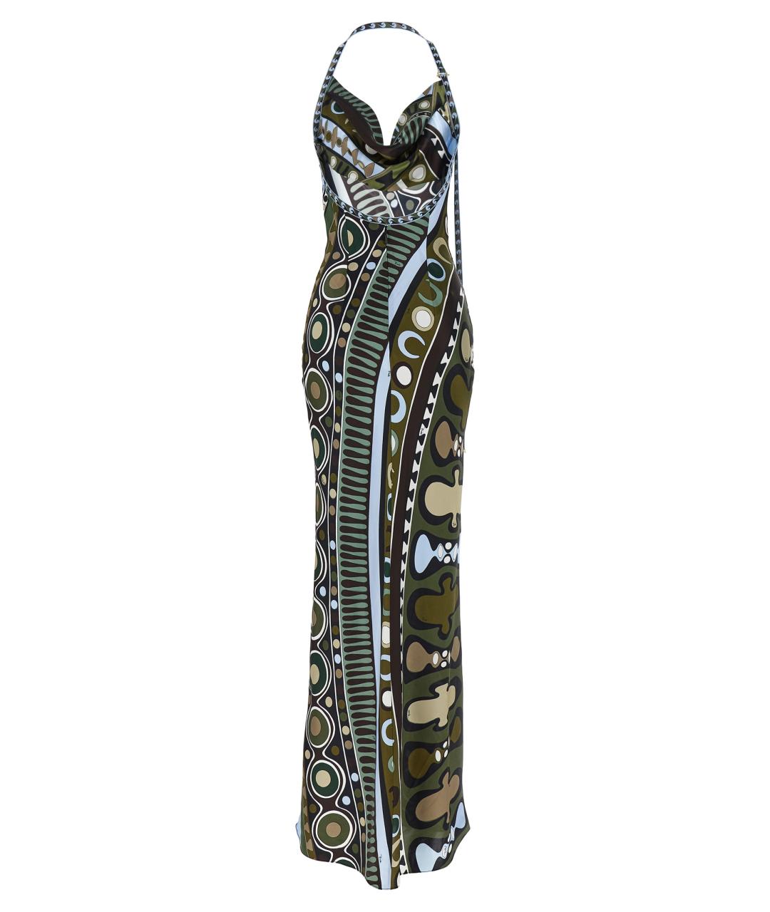 EMILIO PUCCI Мульти вискозное повседневное платье, фото 2