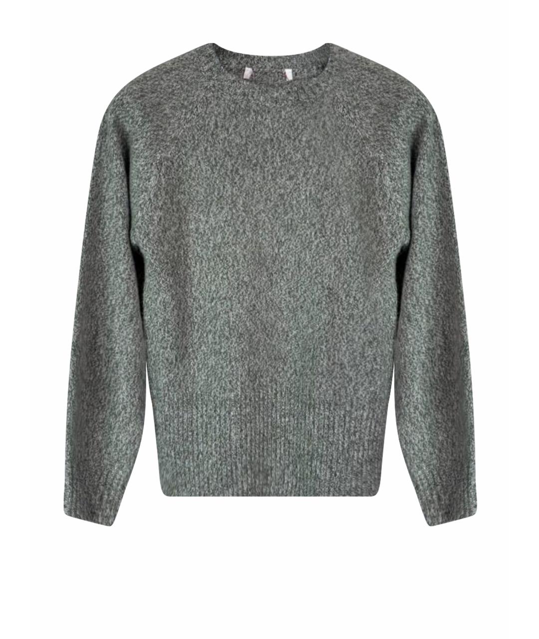 MAX MARA Серый шерстяной джемпер / свитер, фото 1