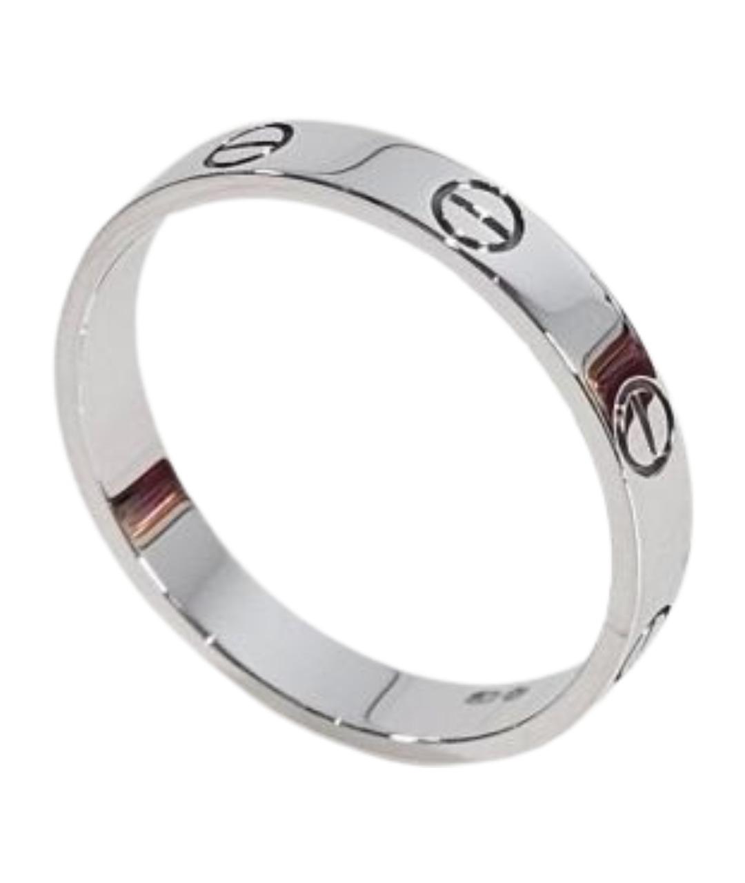 CARTIER Серебряное кольцо из белого золота, фото 1