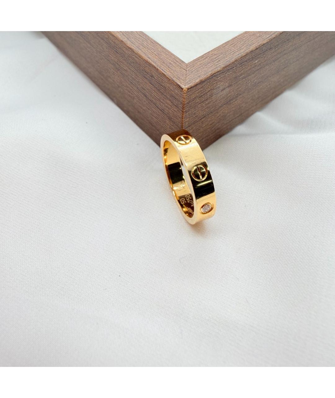 CARTIER Золотое кольцо из желтого золота, фото 4