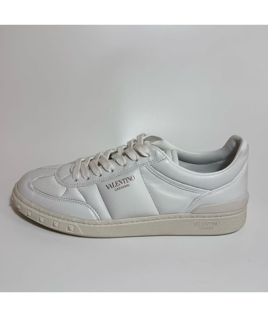 VALENTINO Белые кожаные кеды, фото 6