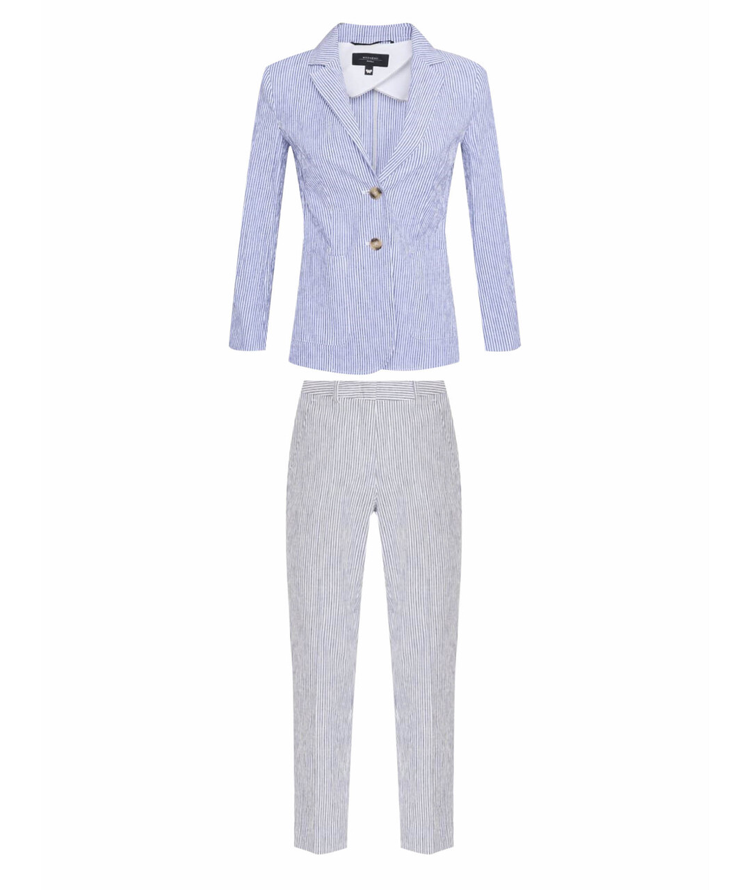 WEEKEND MAX MARA Хлопковый костюм с брюками, фото 1