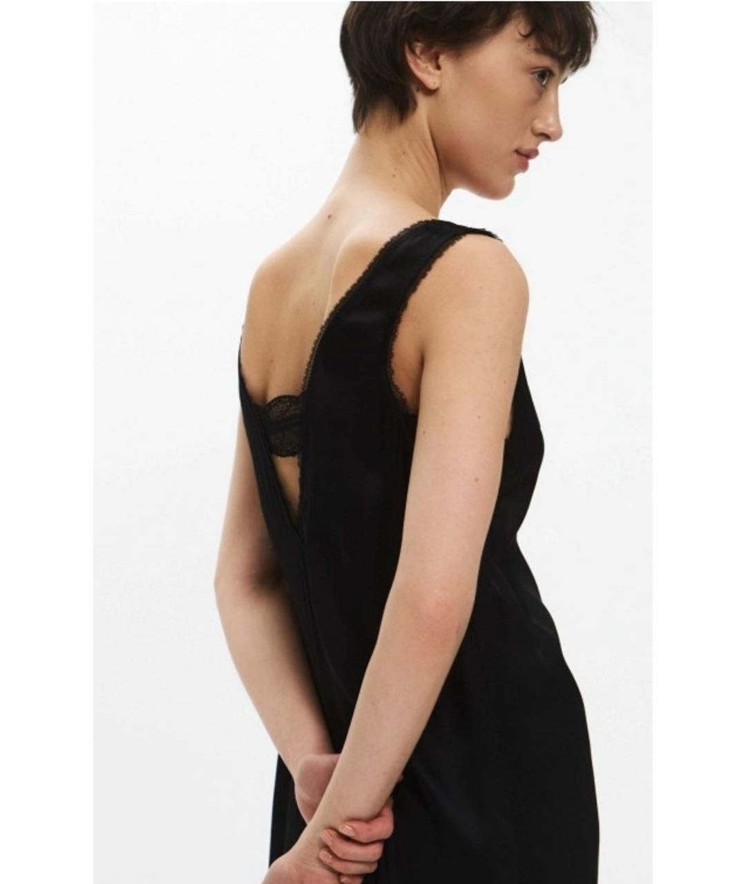 ZADIG & VOLTAIRE Черное вискозное повседневное платье, фото 3