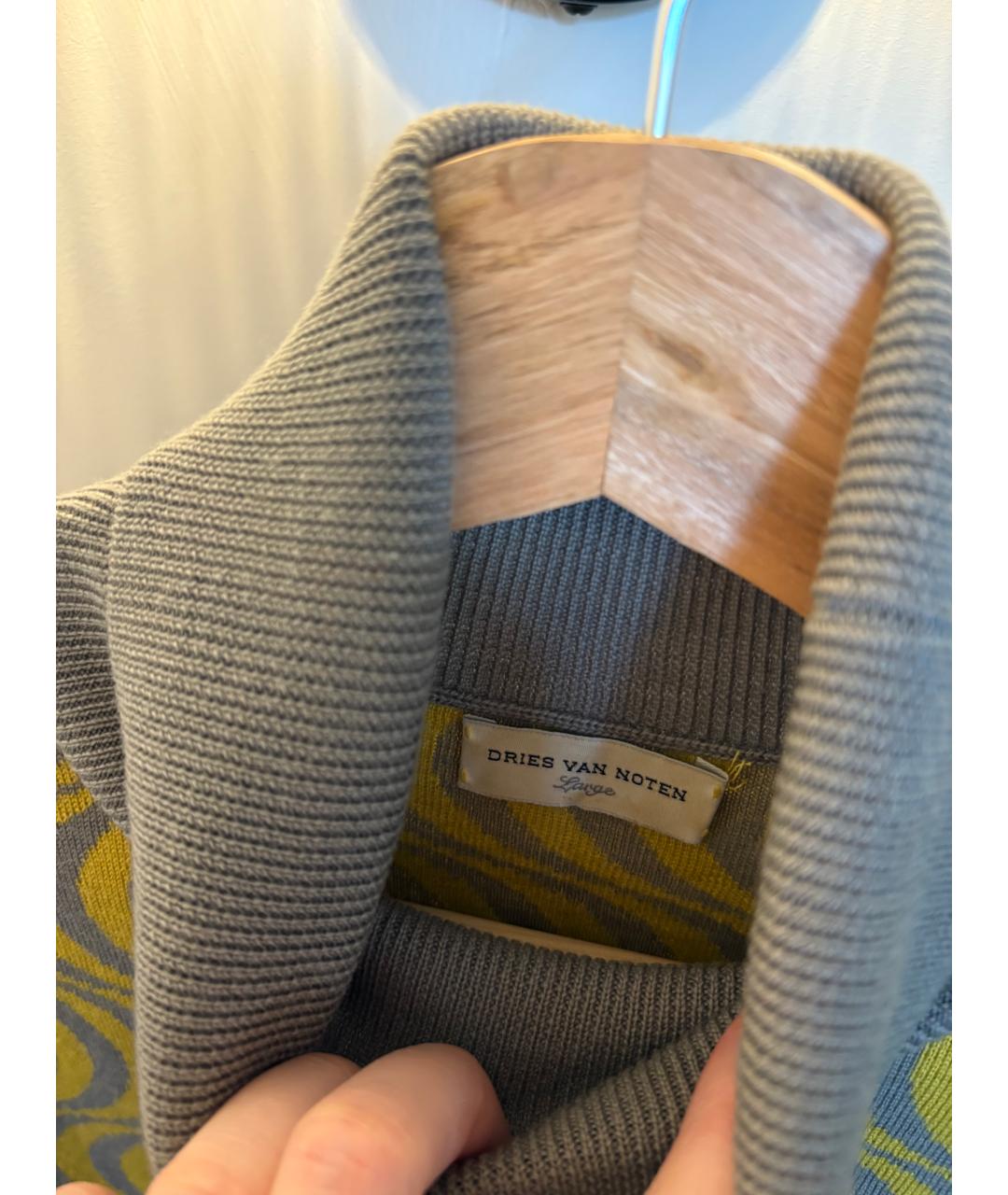 DRIES VAN NOTEN Мульти шерстяной джемпер / свитер, фото 2