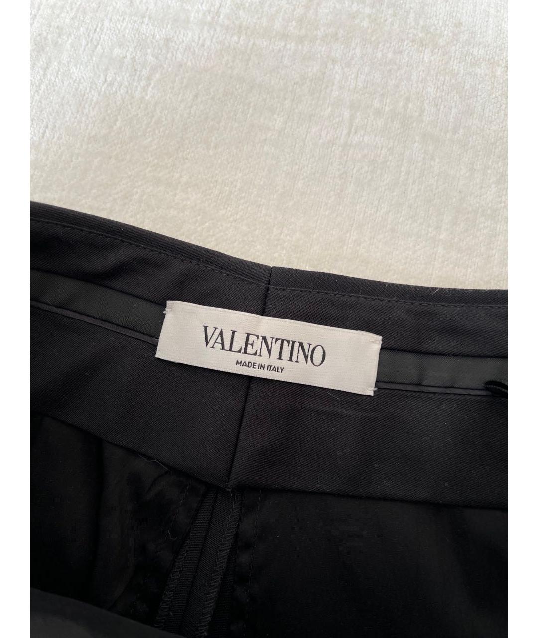VALENTINO Черные брюки узкие, фото 3