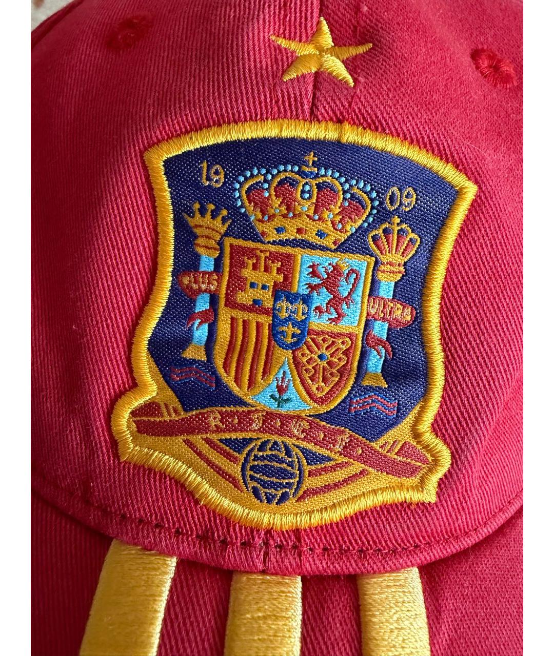 ADIDAS Красная хлопковая кепка, фото 6