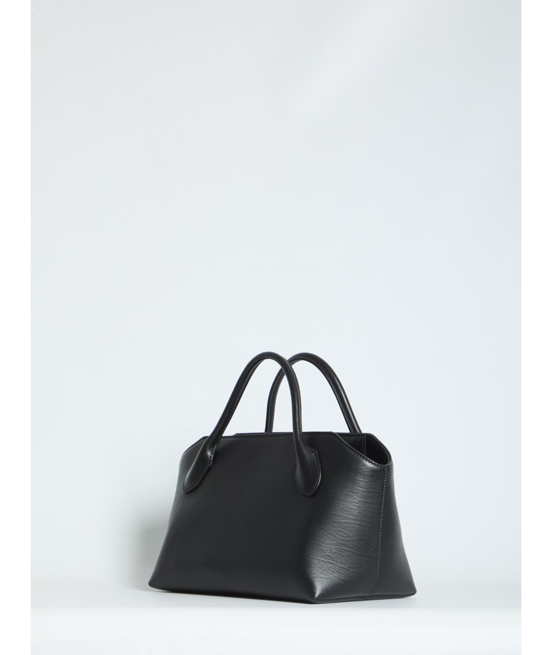 THE ROW Черная кожаная сумка тоут, фото 2