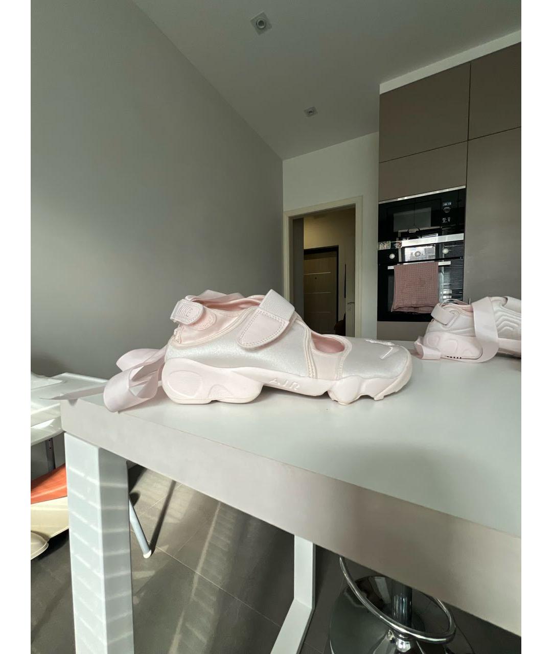 NIKE Розовые текстильные кроссовки, фото 8