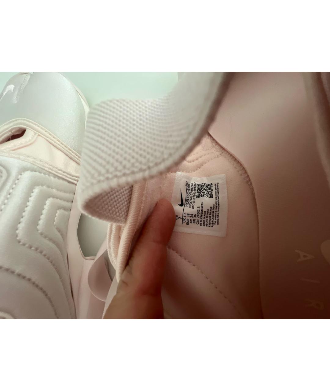 NIKE Розовые текстильные кроссовки, фото 5