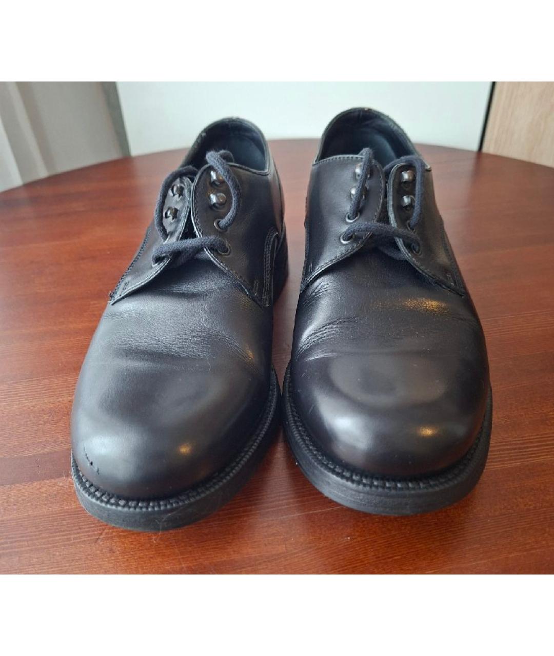 BOTTEGA VENETA Черные кожаные ботинки, фото 2