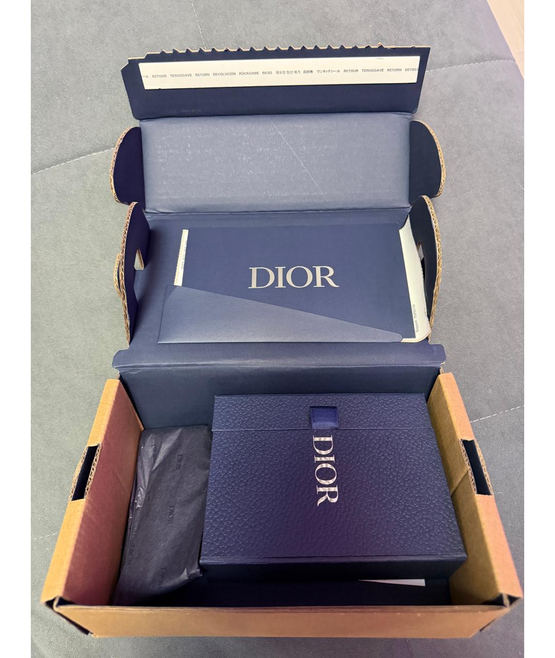 CHRISTIAN DIOR Бежевый кардхолдер, фото 5