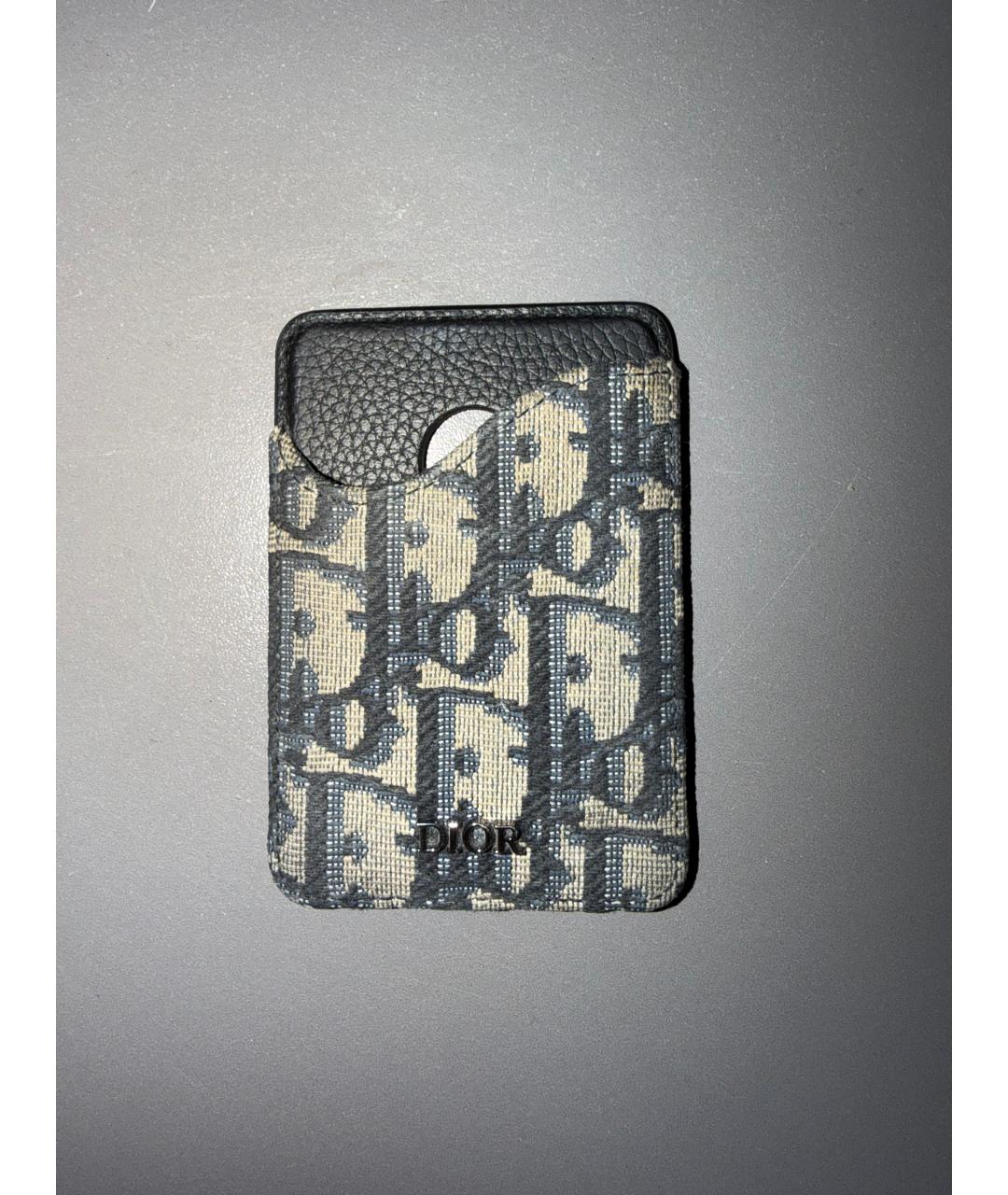 CHRISTIAN DIOR Бежевый кардхолдер, фото 6